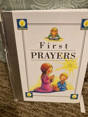 First prayers book-beautifully illustrated children’s prayers.